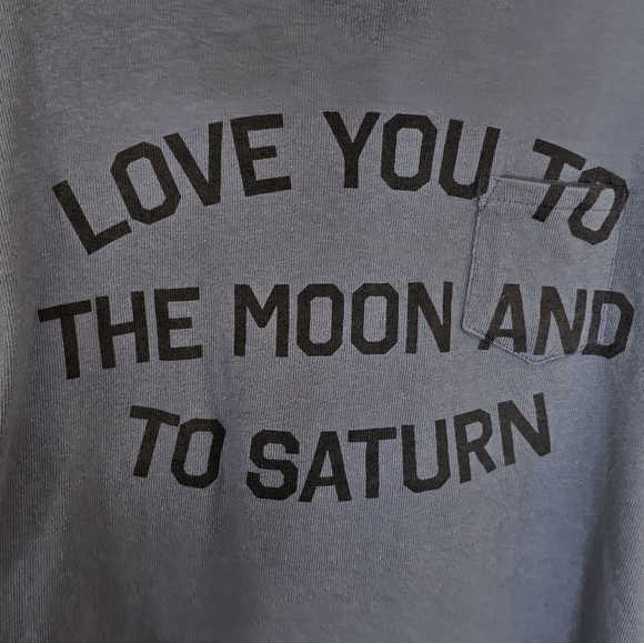 Taylor Swift Folklore Album Love You To The Moon And To Saturn Crop Top Small - Picture 3 of 6